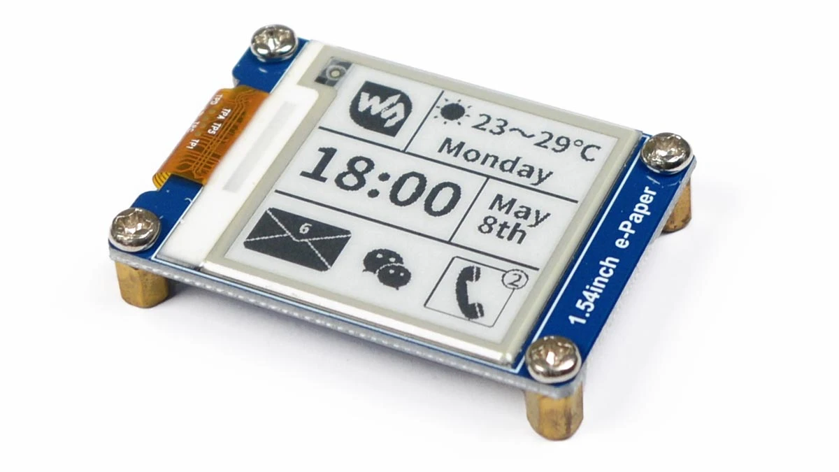1.54 inch E-Ink display module (Monochrome) | Robotics Shop BD Ecommerce