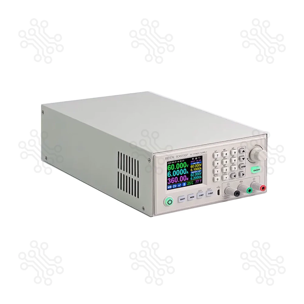 Lab Power Supply Single Channel DC 60V 6A Encoder Knob RIDEN RD6006W S400 USB Wi