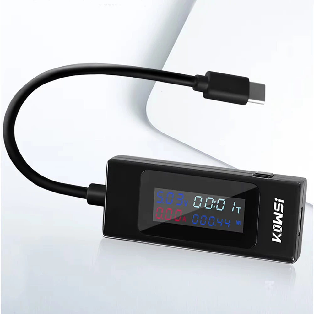 USB Voltage and Current Meter Type C