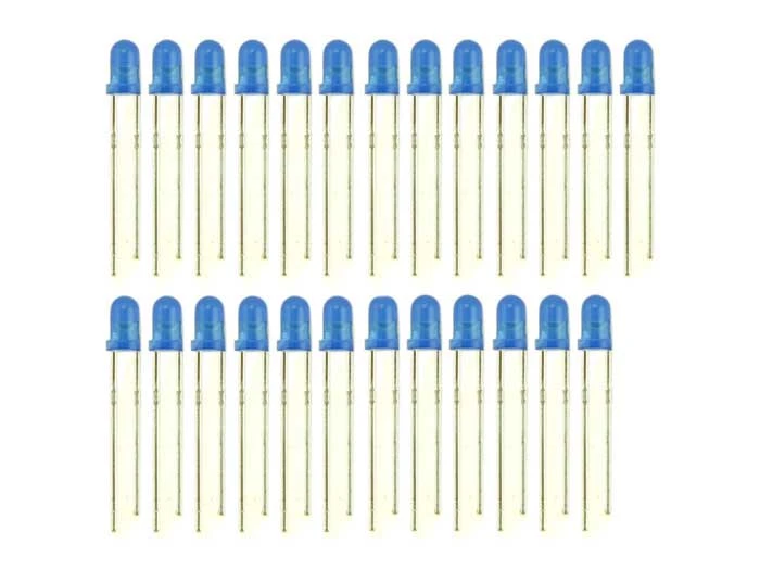 LED Blue 3mm 25 PCS