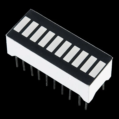 10 Segment LED Bar Graph Red